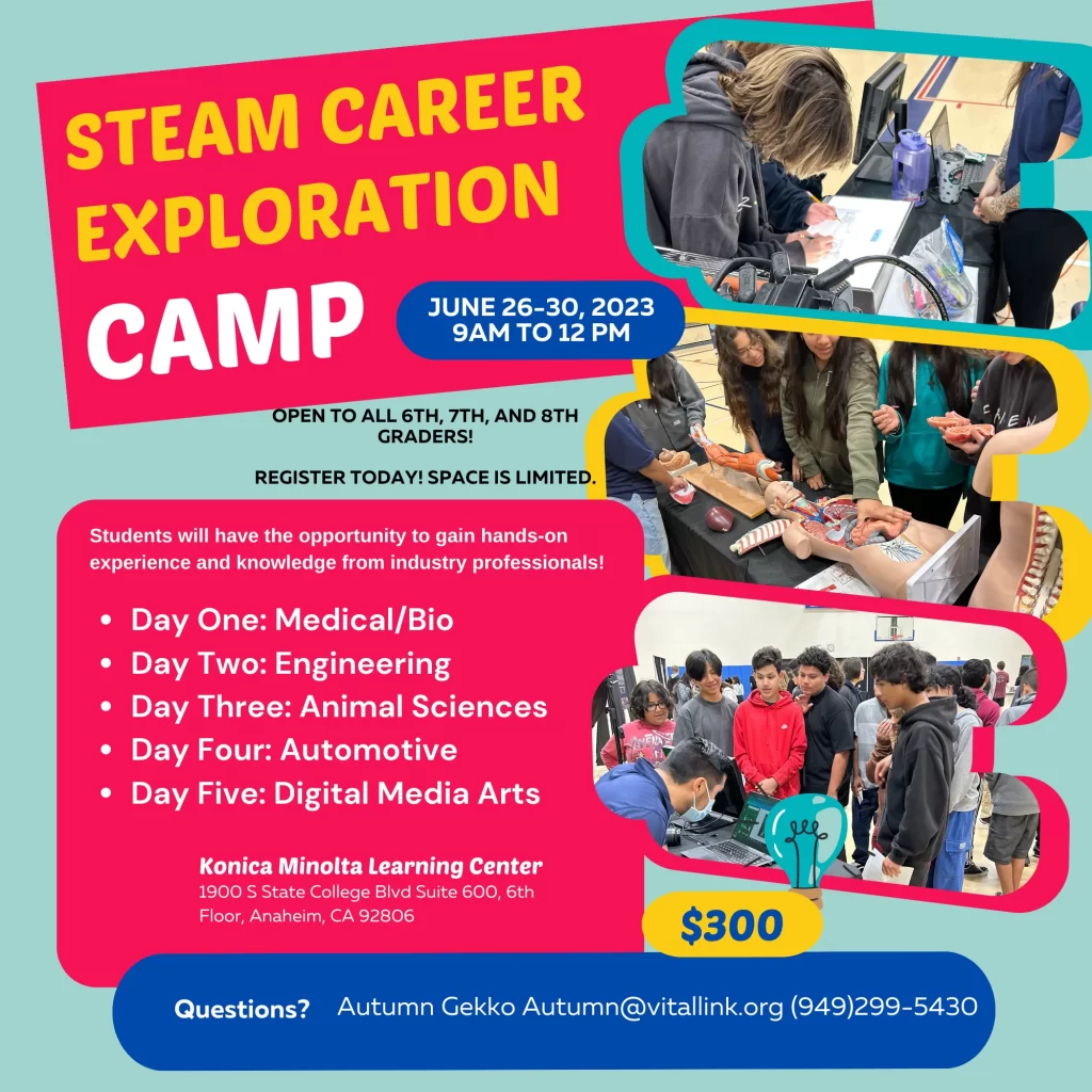 STEAM Career ExplorationCamp