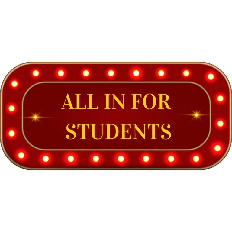 ALL IN FOR STUDENTS